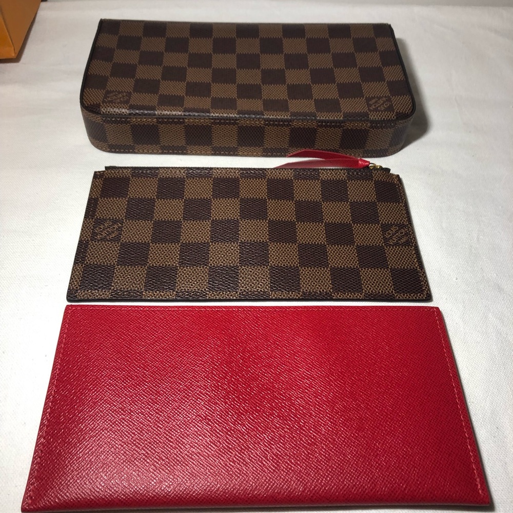 LV Louis Vuitton Felicie Pochette Damier Ebene - Picture 3 of 9